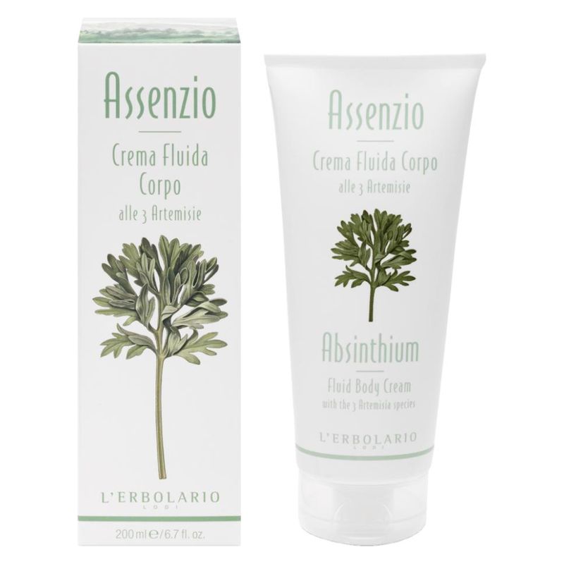 L'Erbolario ASSENZIO CREMA FLUIDA CORPO ALLA 3 ARTEMISIE