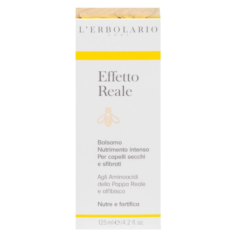 L'Erbolario EFFETTO REALE BALSAMO NUTRIMENTO INTENSO PER CAPELLI SECCHI E SFIBRATI