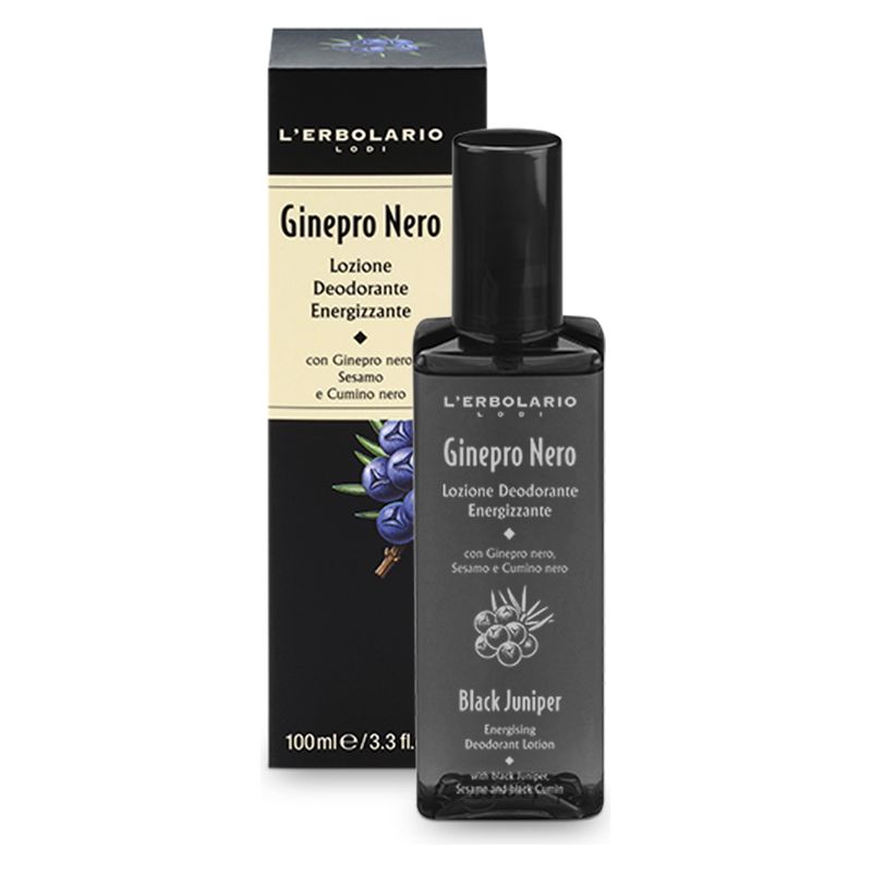 L'Erbolario - Ginepro Nero Lozione Deodorante Energizzante L'Erbolario - Ginepro Nero Lozione Deodorante Energizzante