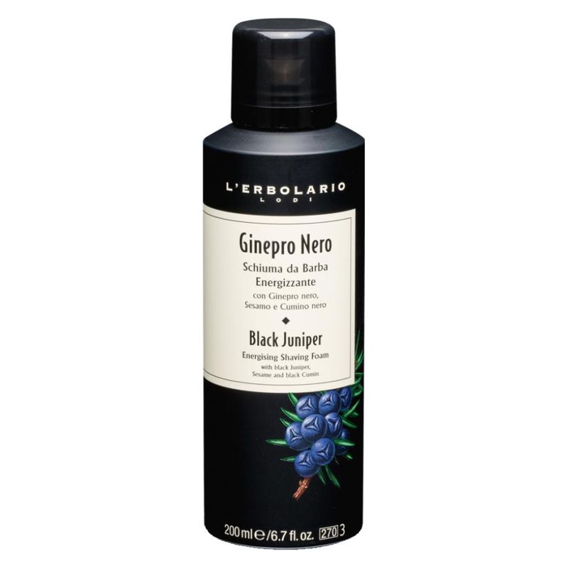 L'Erbolario - GINEPRO NERO SCHIUMA DA BARBA ENERGIZZANTE L'Erbolario - GINEPRO NERO SCHIUMA DA BARBA ENERGIZZANTE