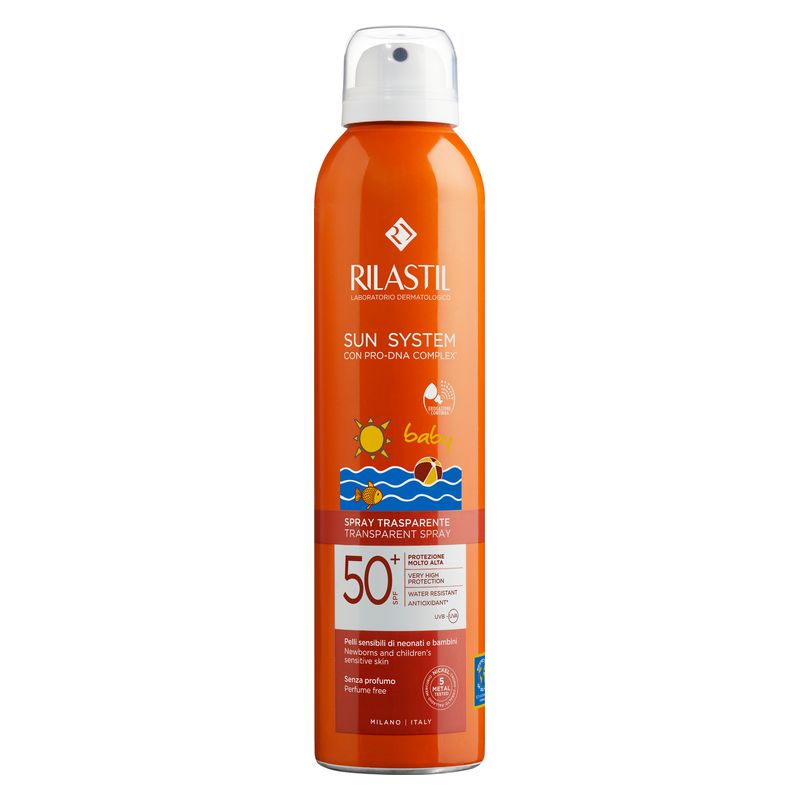 RILASTIL - SUN SYSTEM BABY SPRAY TRASPARENTE SPF 50+ RILASTIL - SUN SYSTEM BABY SPRAY TRASPARENTE SPF 50+