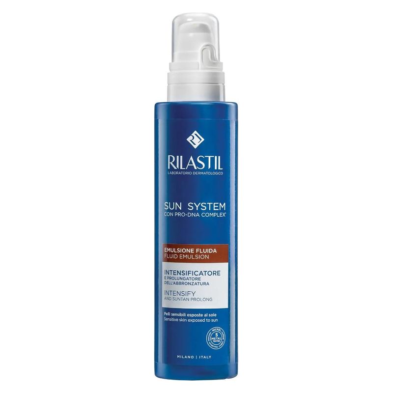 RILASTIL SUN SYSTEM EMULSIONE FLUIDA INTENSIFICATORE E PROLUNGATORE DELL'ABBRONZATURA