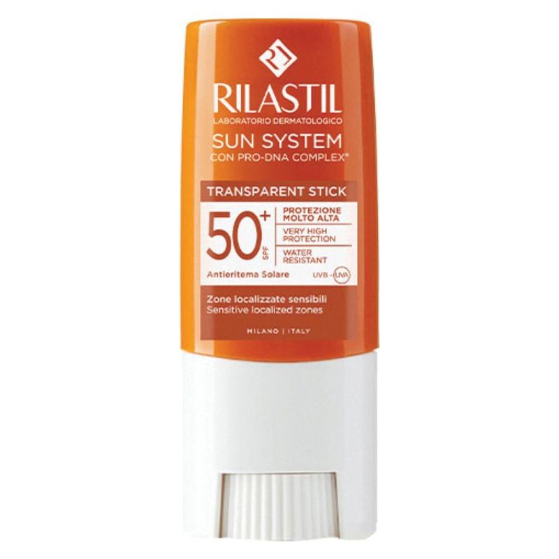 RILASTIL SUN SYSTEM TRANSPARENT STICK ZONE LOCALIZZATE SENSIBILI SPF 50+