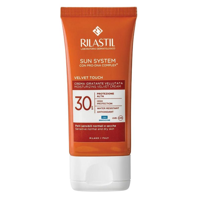 RILASTIL - SUN SYSTEM VELVET TOUCH CREMA IDRATANTE VELLUTATA SPF 30 RILASTIL - SUN SYSTEM VELVET TOUCH CREMA IDRATANTE VELLUTATA SPF 30