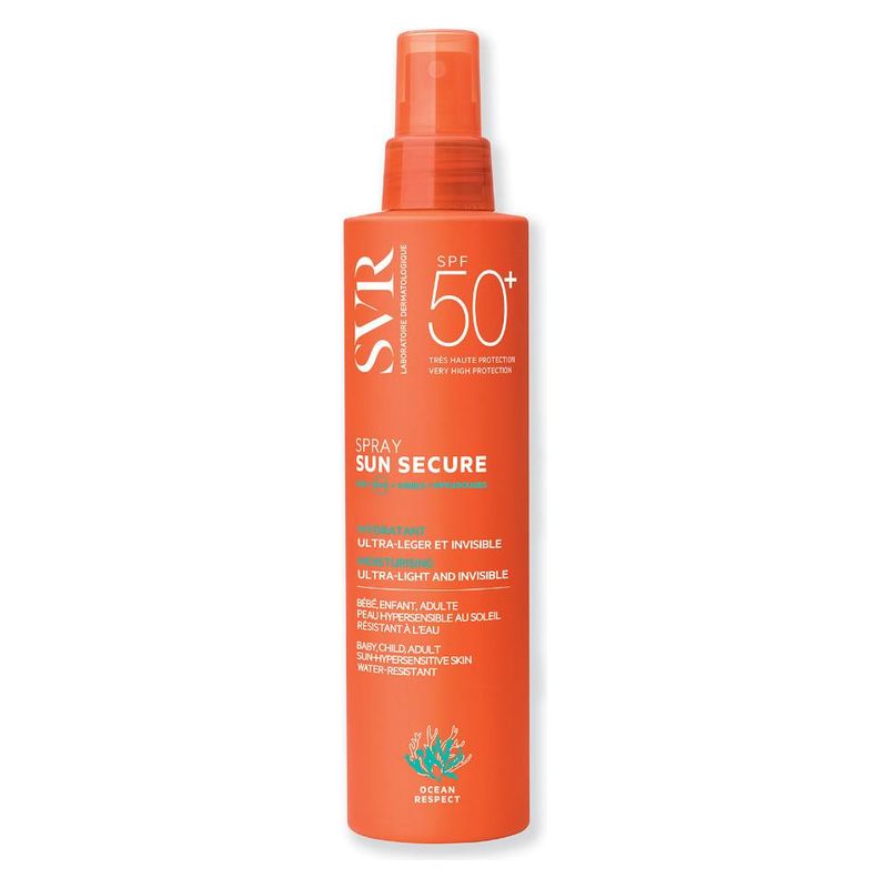 SVR - SECURE SPRAY ULTRA-LEGERE ET INVISIBLE SPF 50+ SVR - SECURE SPRAY ULTRA-LEGERE ET INVISIBLE SPF 50+