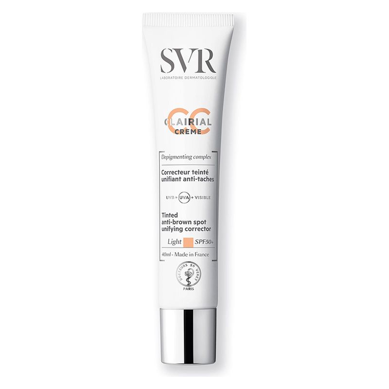 SVR - Cc Cream Light Clarial Unifiant Anti-Taches Spf 50+ SVR - Cc Cream Light Clarial Unifiant Anti-Taches Spf 50+