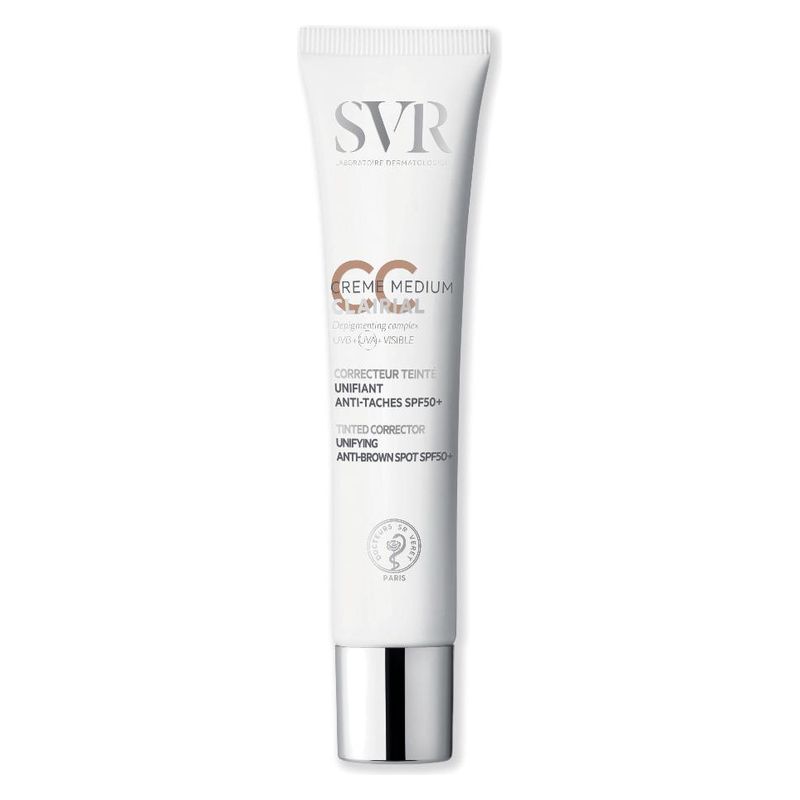 SVR CC REME MEDIUM CLAIRIAL UNIFIANT ANTI-TACHES SPF 50+