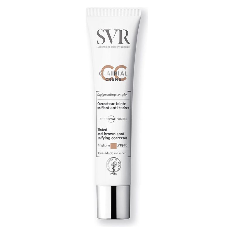 SVR - Cc Reme Medium Clairial Unifiant Anti-Taches Spf 50+ SVR - Cc Reme Medium Clairial Unifiant Anti-Taches Spf 50+