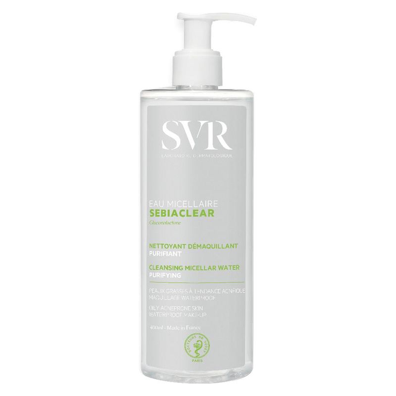 SVR SEBIACLEAR EAU MICELLAIRE NETTOYANT DéMAQUILLANT PURIFIANT