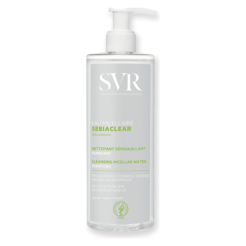 SVR - Sebiaclear Eau Micellaire Nettoyant Démaquillant Purifiant SVR - Sebiaclear Eau Micellaire Nettoyant Démaquillant Purifiant