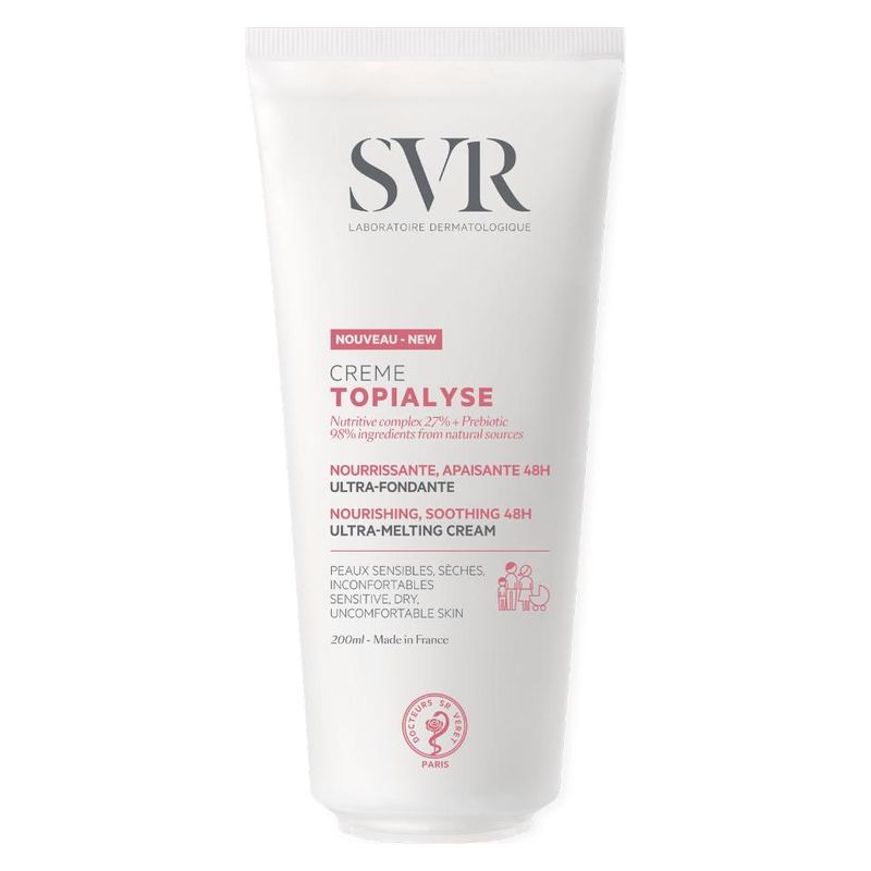 SVR TOPIALYSE CRÈME NOURISSANTE, APAISANTE 48H ULTRA-FONDANTE