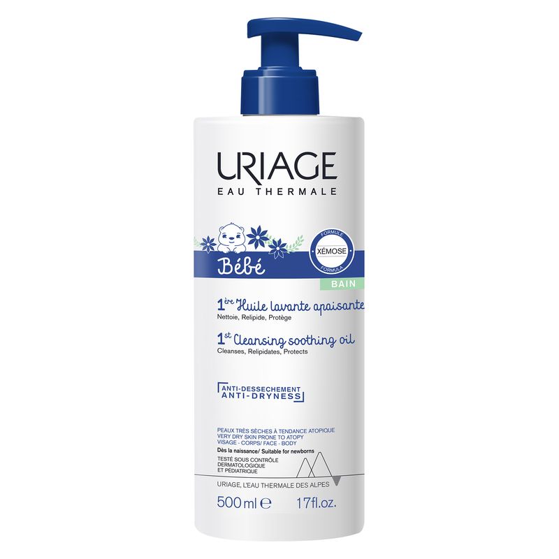 URIAGE - Bébé Fluide Lavante Apaisante 500 Ml URIAGE - Bébé Fluide Lavante Apaisante 500 Ml