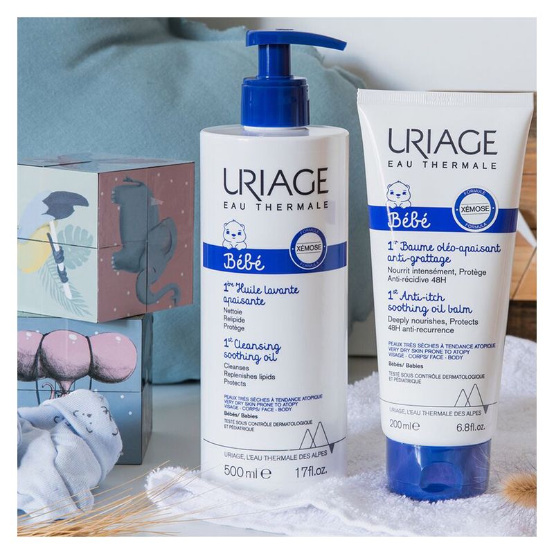 URIAGE - Bébé Fluide Lavante Apaisante 500 Ml URIAGE - Bébé Fluide Lavante Apaisante 500 Ml