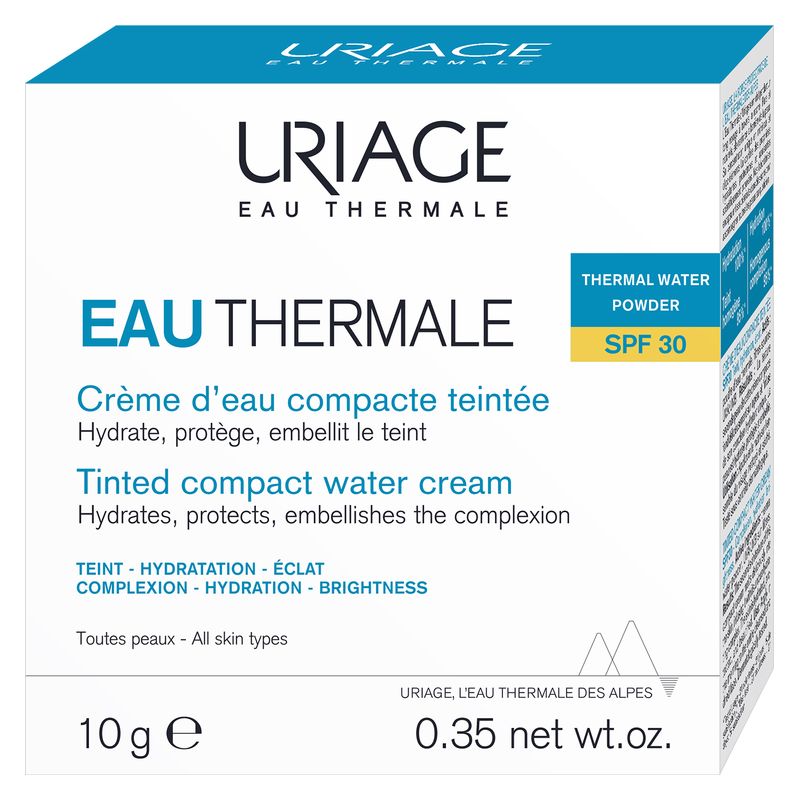 URIAGE - Eau Thermale Crème D'eau Compacte Teintée Spf 30 URIAGE - Eau Thermale Crème D'eau Compacte Teintée Spf 30