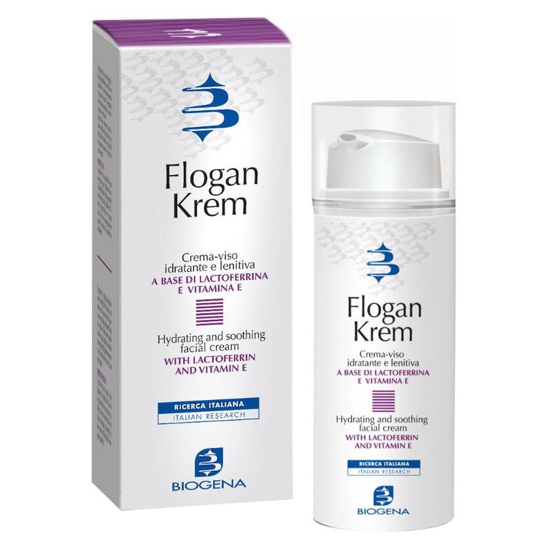 BIOGENA FLOGAN KREM CREMA-VISO IDRATANTE E LENITIVA