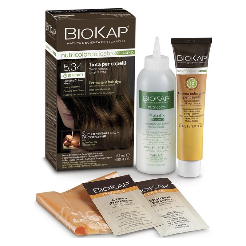 BIOKAP - NUTRICOLOR DELICATO RAPID TINTA PER CAPELLI