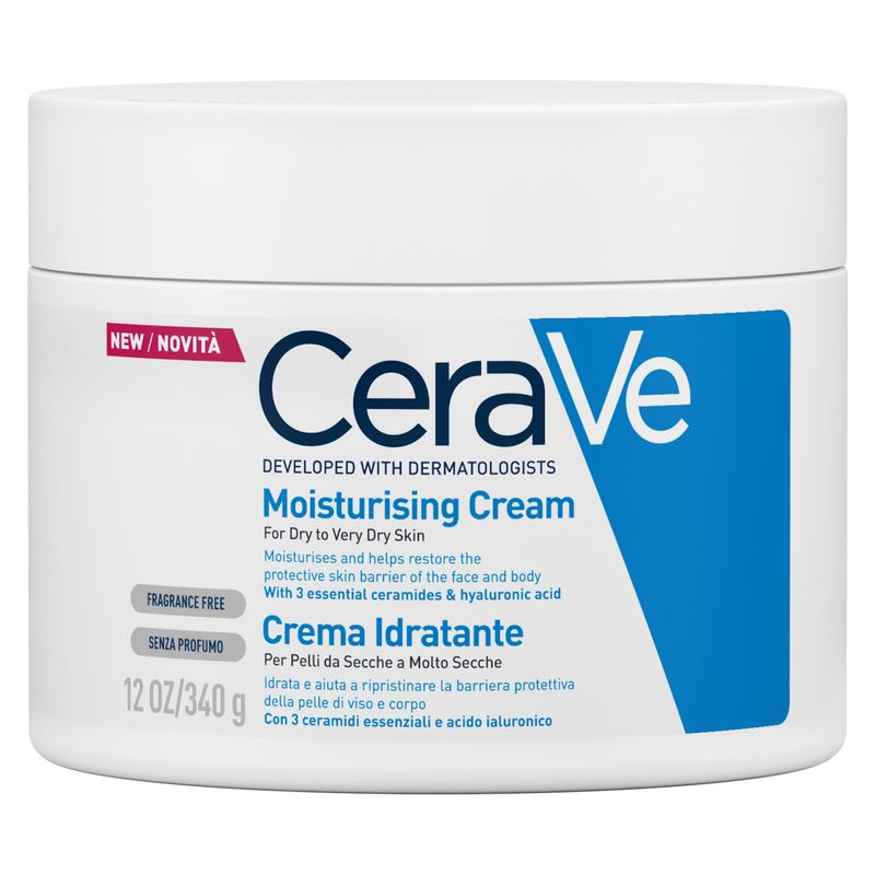 CERAVE - Crema Idratante Per Pelli Secche E Molto Secche Senza Profumo CERAVE - Crema Idratante Per Pelli Secche E Molto Secche Senza Profumo