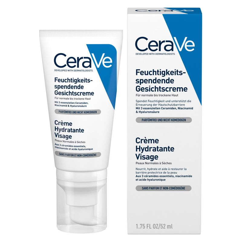 CERAVE - Crema Viso Idratante Per Pelli Da Normali A Secche CERAVE - Crema Viso Idratante Per Pelli Da Normali A Secche