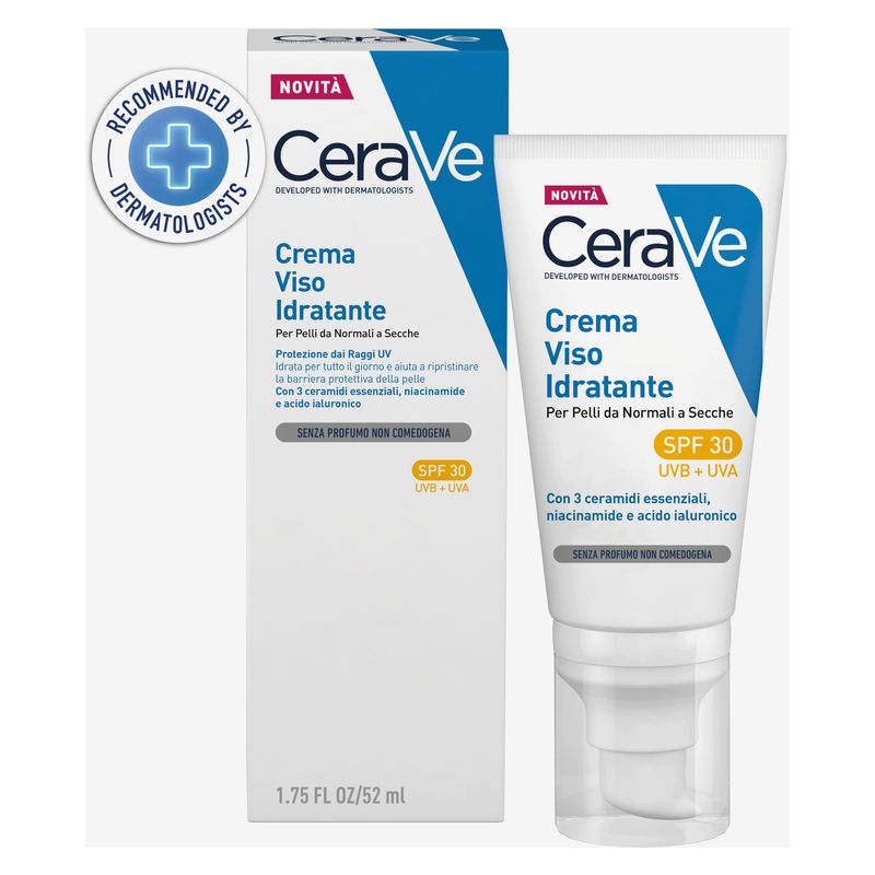 CERAVE - Crema Viso Idratante Per Pelli Da Normali A Secche Spf 30