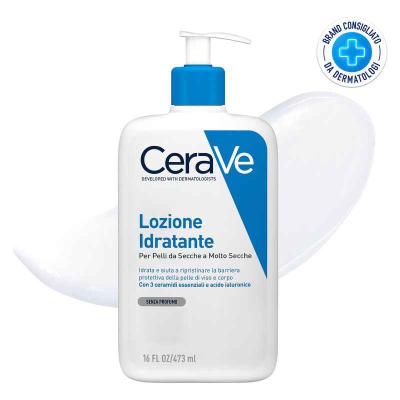 CERAVE - Lozione Idratante Per Pelli Da Secche A Molto Secche CERAVE - Lozione Idratante Per Pelli Da Secche A Molto Secche