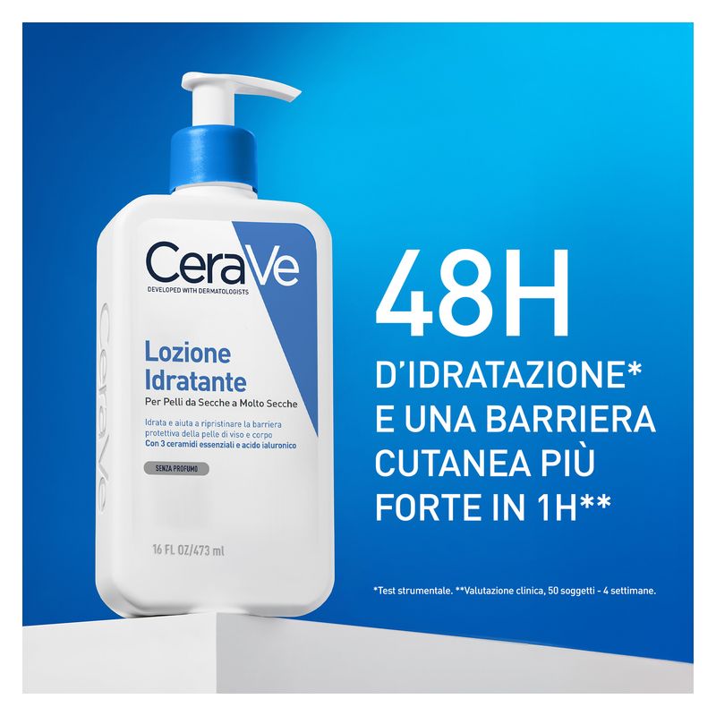 CERAVE - Lozione Idratante Per Pelli Da Secche A Molto Secche CERAVE - Lozione Idratante Per Pelli Da Secche A Molto Secche