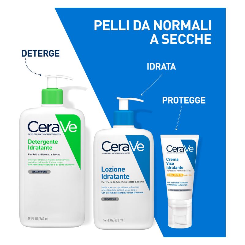 CERAVE - Lozione Idratante Per Pelli Da Secche A Molto Secche CERAVE - Lozione Idratante Per Pelli Da Secche A Molto Secche
