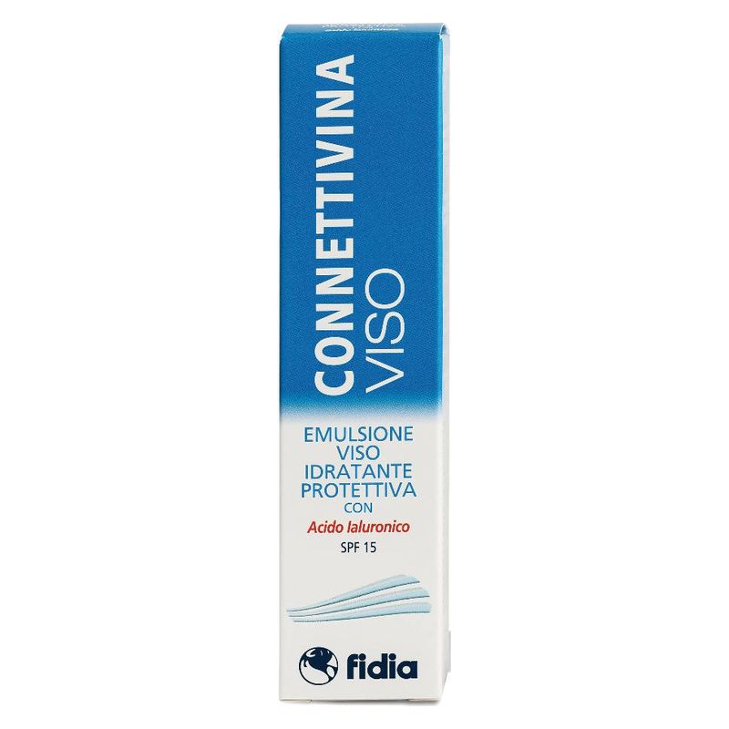 CONNETTIVINA VISO EMULSIONE IDRATANTE PROTETTIVA CON ACIDO IALURONICO SPF 15