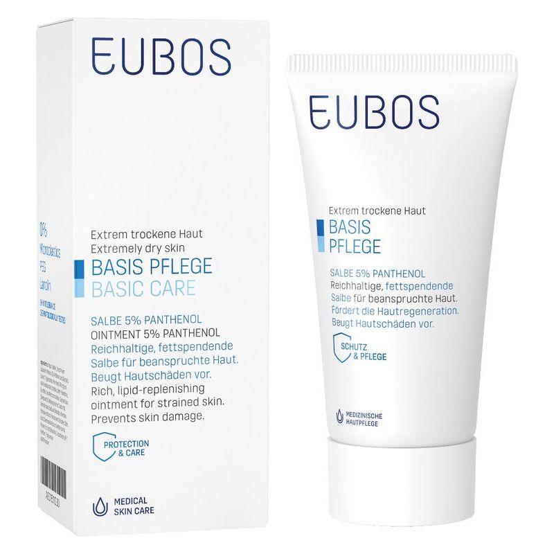 EUBOS BASIS PFLEGE BASIC CARE SALBE 5 % PANTHENOL