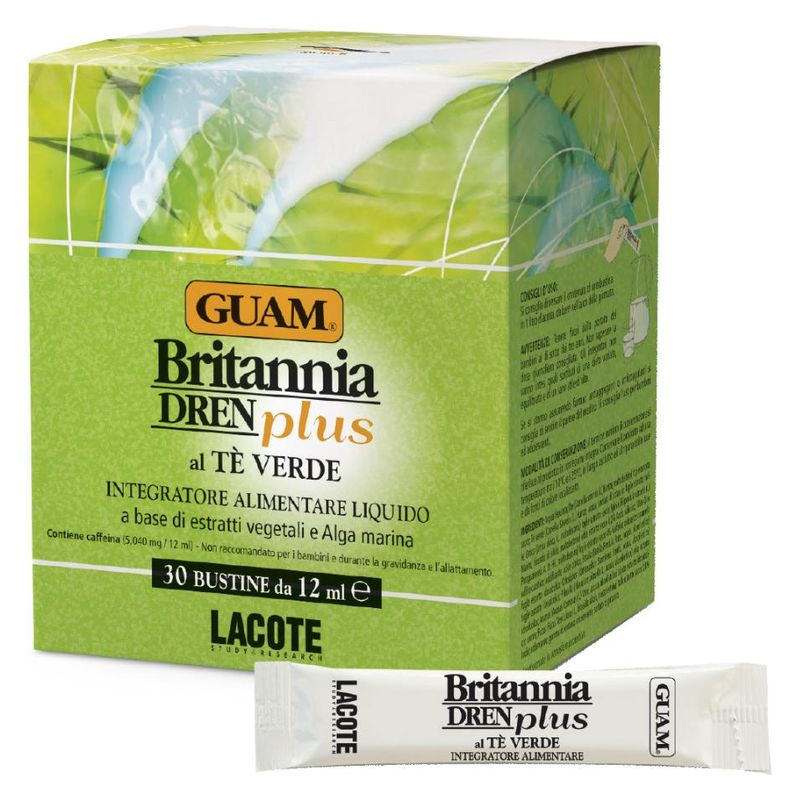 GUAM - BRITANNIA DREN PLUS AL Tè VERDE GUAM - BRITANNIA DREN PLUS AL Tè VERDE