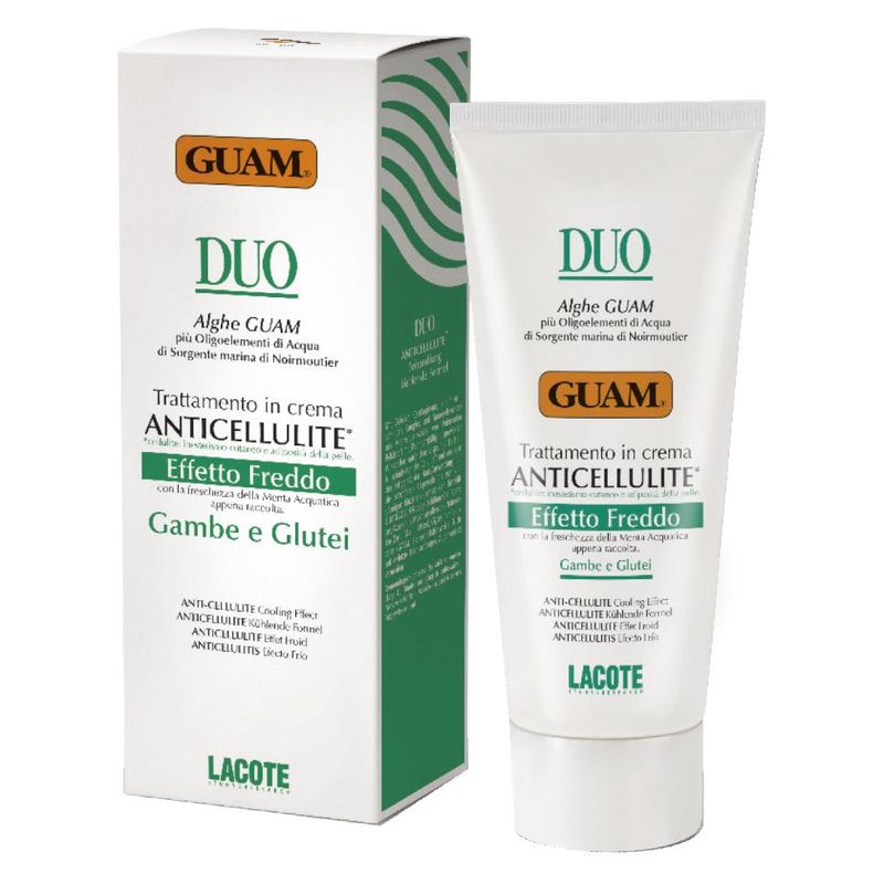GUAM - DUO TRATTAMENTO IN CREMA ANTICELLULITE EFFETTO FREDDO GAMBE E GLUTEI GUAM - DUO TRATTAMENTO IN CREMA ANTICELLULITE EFFETTO FREDDO GAMBE E GLUTEI