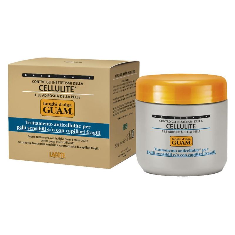 GUAM FANGHI D'ALGA TRATTAMENTO ANTICELLULITE PER PELLI SENSIBILI E/O CAPILLARI FRAGILI