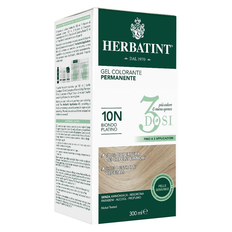 HERBATINT GEL COLORANTE PERMANENTE 300 ML