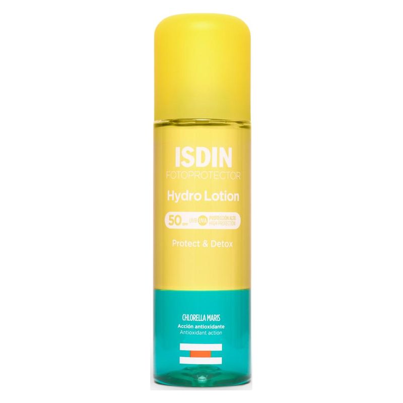 ISDIN - FOTOPROTECTOR HYDROLOTION PROTECT&DETOX SPF 50 ISDIN - FOTOPROTECTOR HYDROLOTION PROTECT&DETOX SPF 50