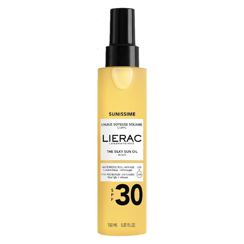 LIERAC SUNISSIME L'HUILE SOYEUSE SOLAIRE CORPS SPF 30
