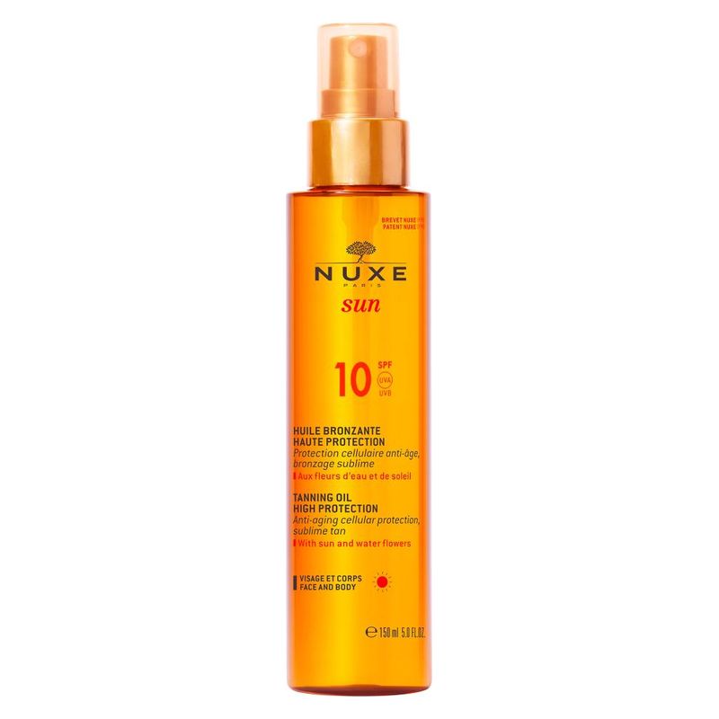 NUXE - HUILE BRONZANTE HAUTE PROTECTION SPF 10 VISGE ET CORPS NUXE - HUILE BRONZANTE HAUTE PROTECTION SPF 10 VISGE ET CORPS