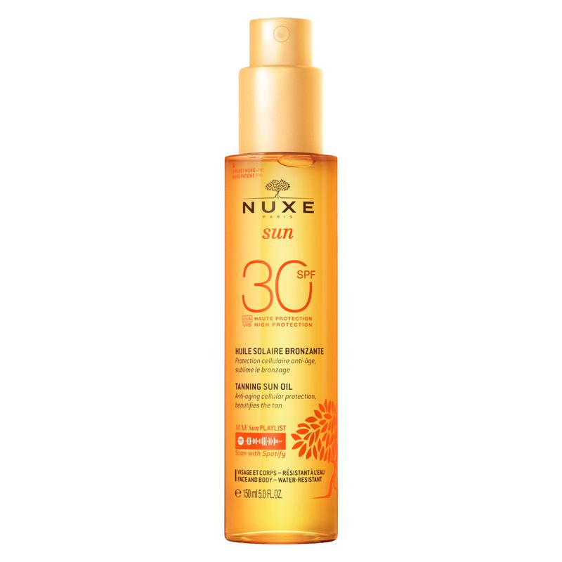 NUXE - Sun Huile E Bronzante Haute Protection Spf 30 Visage Et Corps NUXE - Sun Huile E Bronzante Haute Protection Spf 30 Visage Et Corps