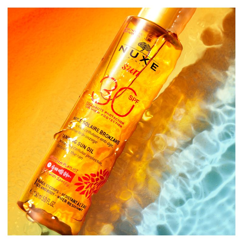 NUXE - Sun Huile E Bronzante Haute Protection Spf 30 Visage Et Corps NUXE - Sun Huile E Bronzante Haute Protection Spf 30 Visage Et Corps
