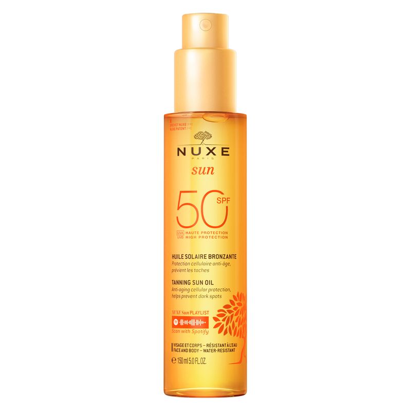 NUXE - Sun Huile Solaire Bronzante Spf 50 Visage Et Corps NUXE - Sun Huile Solaire Bronzante Spf 50 Visage Et Corps