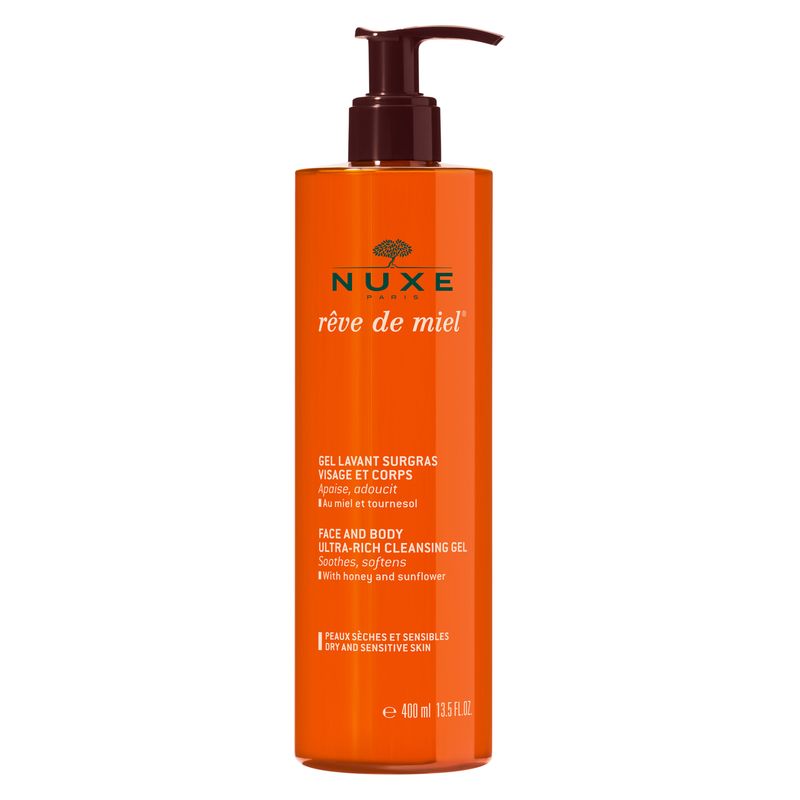 NUXE - Reve De Miel Gel Lavant Surgras Visage Et Corps NUXE - Reve De Miel Gel Lavant Surgras Visage Et Corps