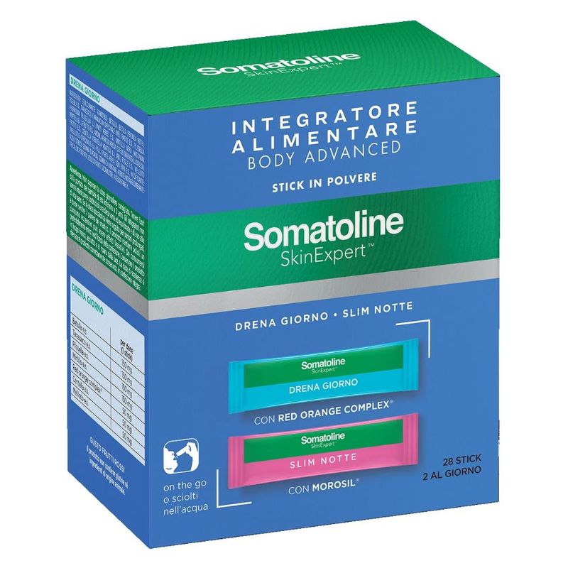 SOMATOLINE INTEGRATORE ALIMENTARE BODY ADVANCED STICK IN POLVERE