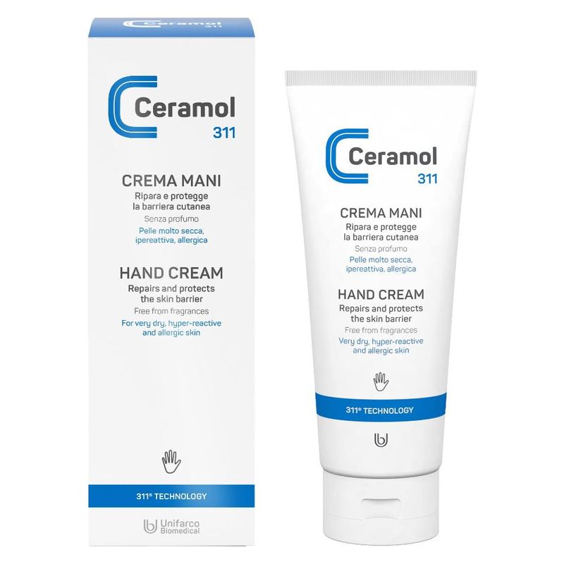 CERAMOL 311 CREMA MANI RIPARA E PROTEGGE LA BARRIERA CUTANEA