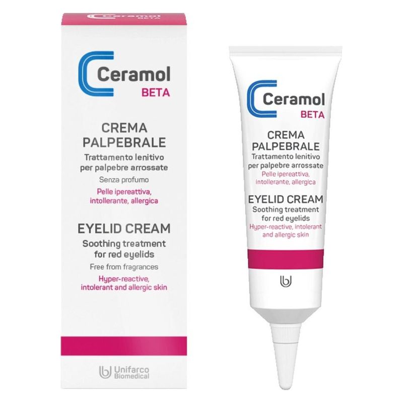 CERAMOL BETA CREMA PALPEBRALE TRATTAMENTO LENITIVO PER PALPEBRE ARROSSATE
