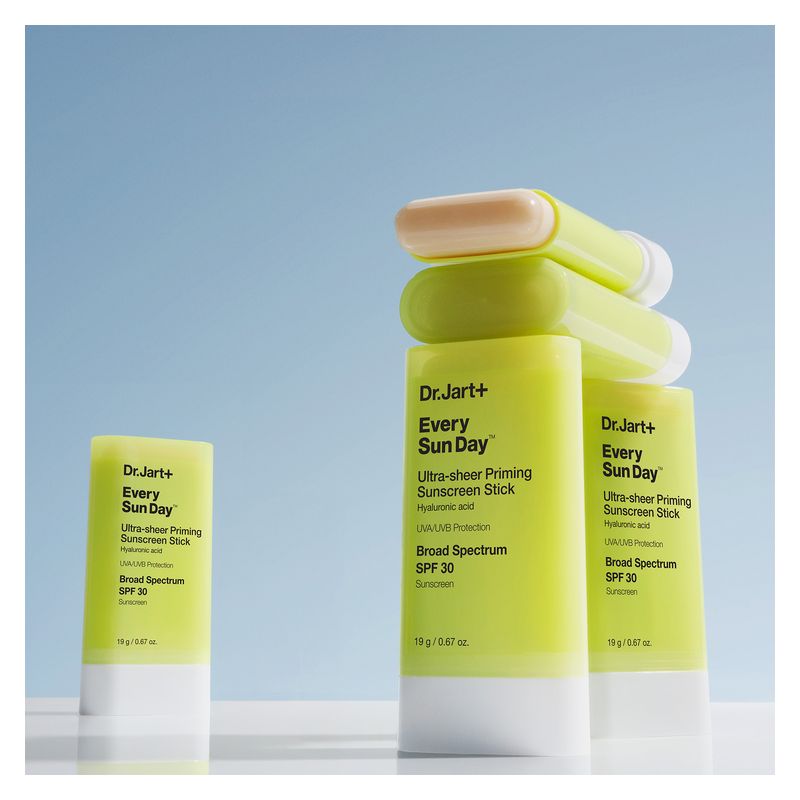 DR.JART+ EVERY SUN DAY ULTRA-SHEER PRIMING SUNSCREEN STICK SPF 30