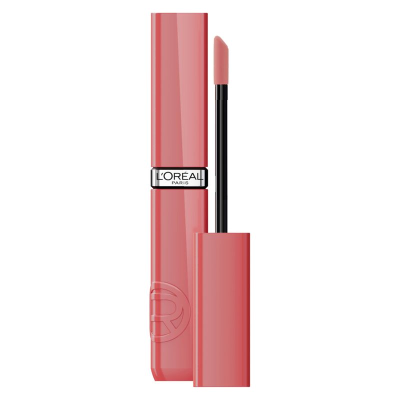 L'Oréal Paris L’Oréal Paris Infaillible rossetto liquido lunga tenuta per idratazione e brillantezza colore 600 Le Nu Rose 4.3 ml