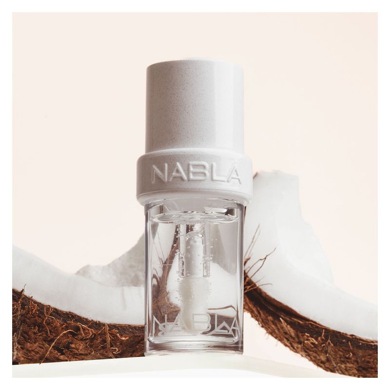 NABLA Lip Candy Oil, Olio Labbra Idratante Rimpolpante, Finish Lucido, Salted Coconut, 4,5 ml, Cosmetico vegano per labbra effetto glossato NABLA Lip Candy Oil, Olio Labbra Idratante Rimpolpante, Finish Lucido, Salted Coconut, 4,5 ml, Cosmetico vegano per labbra effetto glossato