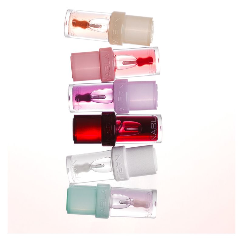 NABLA Lip Candy Oil, Olio Labbra Idratante Donna, 4,5 ml, Watermelon, Finish Lucido, Trattamento Rimpolpante e Nutriente, Non Appiccicoso