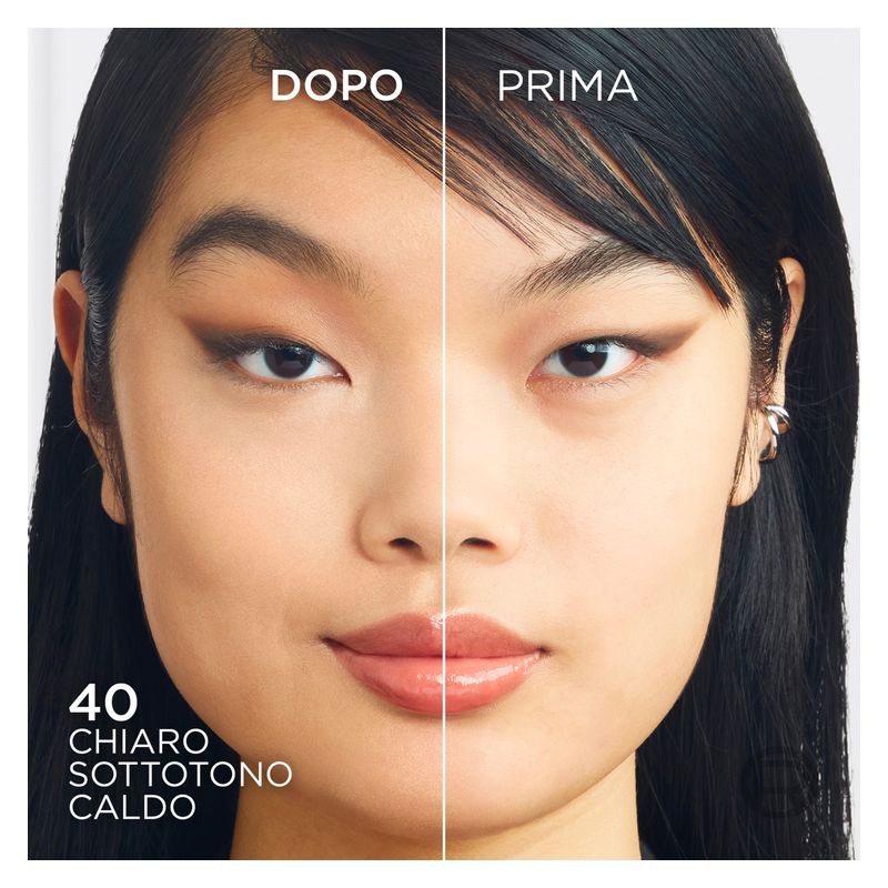 L'Oréal Infaillible Skin Ink, Correttore e Fondotinta 2-in-1, 40 - LIGHT WARM, 15 ml, Lunga Tenuta, Finish Morbido e Opaco, Waterproof