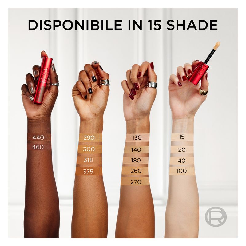 L'Oréal Infaillible Skin Ink, Fondotinta e Correttore 2-in-1, Colore 130 Light Cool, 15 ml, Lunga Tenuta fino a 48 ore con Finish Opaco