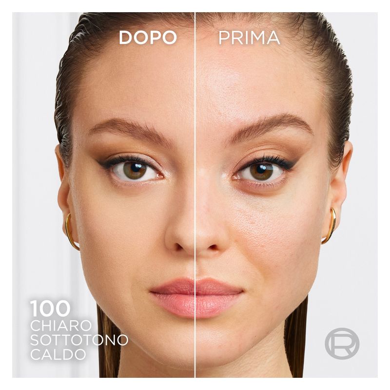 L'Oréal Paris Infaillible Skin Ink, Correttore e Fondotinta 2-in-1, 15 ml, Colore 100 Light Warm, Lunga Tenuta, Finish Morbido e Opaco