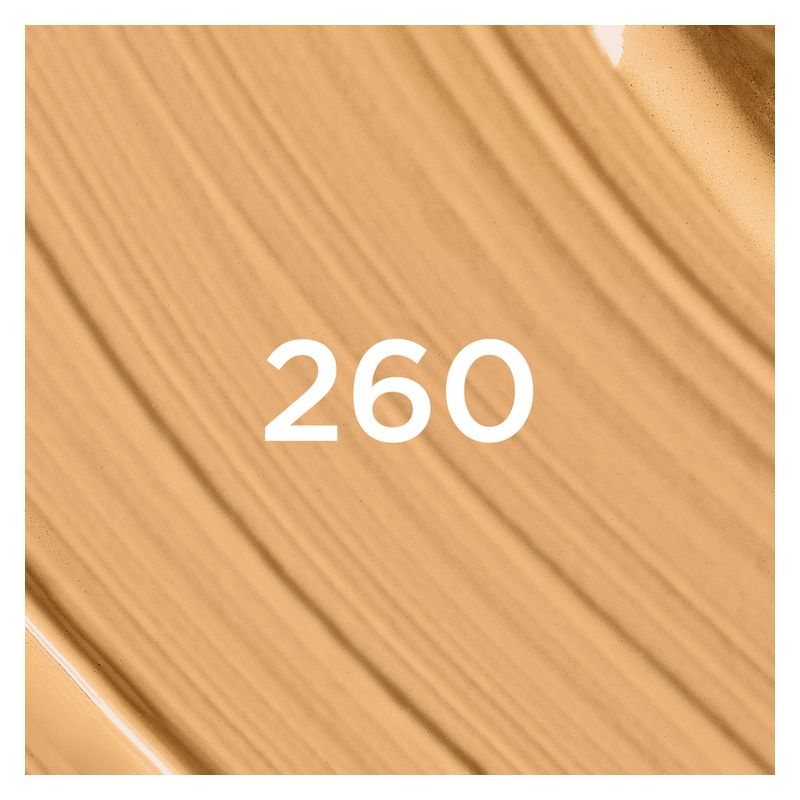 L'Oréal Infaillible Skin Ink, Fondotinta e Correttore 2-in-1, Donna, 15 ml, Colore 260 Medium Warm, Lunga Tenuta Fino a 48 Ore, Finish Opaco